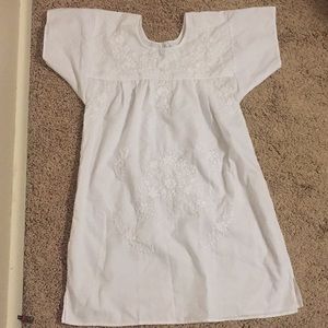 Allegra and Luca Mexican Embroidered Dress